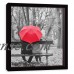 Red Umbrella Canvas Wall Art - 20 x 20 in.   565664845